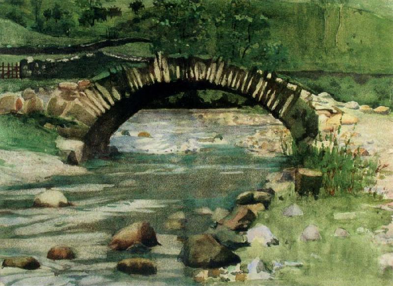 William Stott of Oldham A Bridge Germany oil painting art